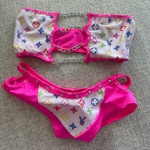 Colorful Dance Outfit Set